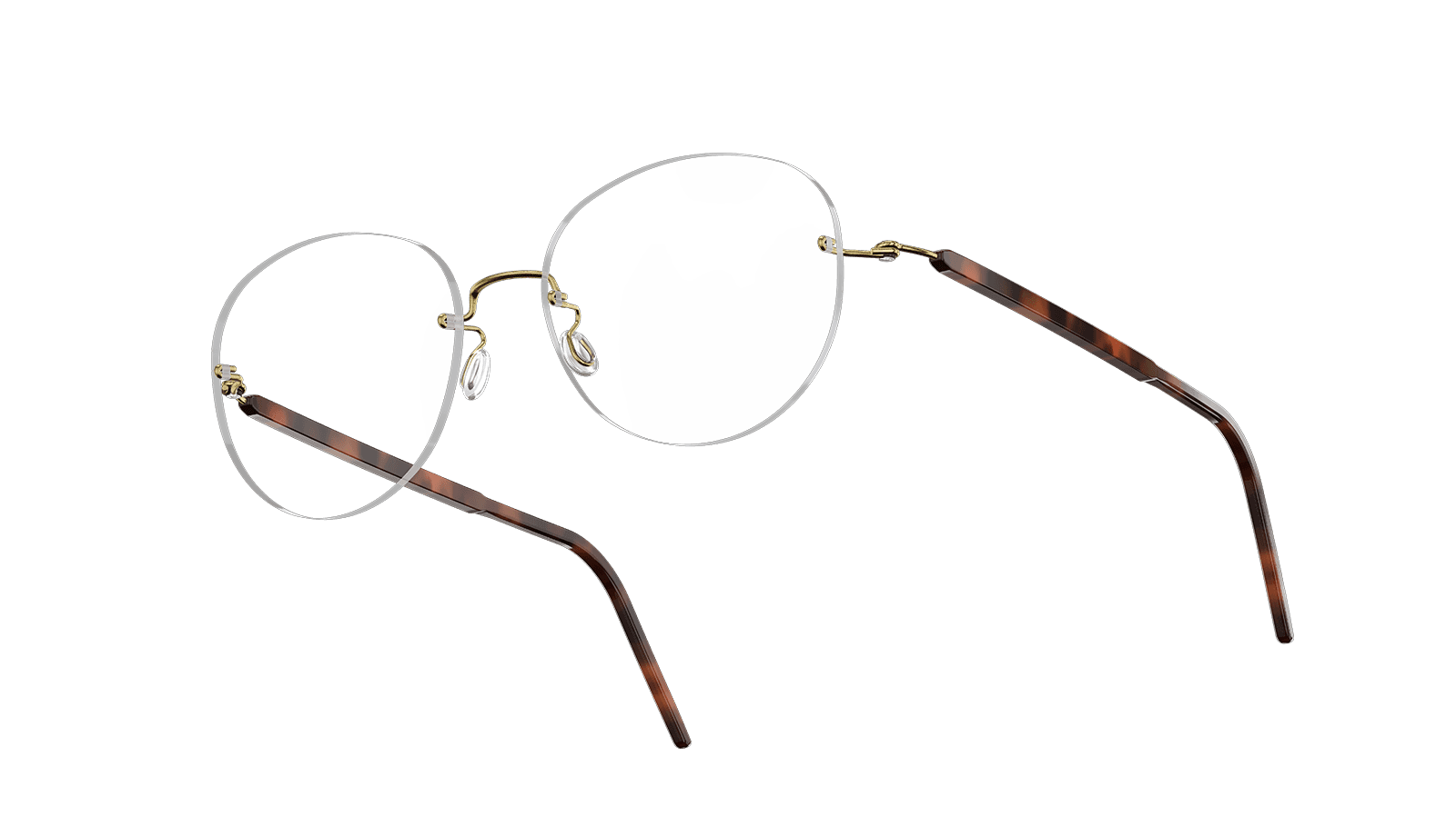 Lindberg 2586 — parlak altın / havana 2