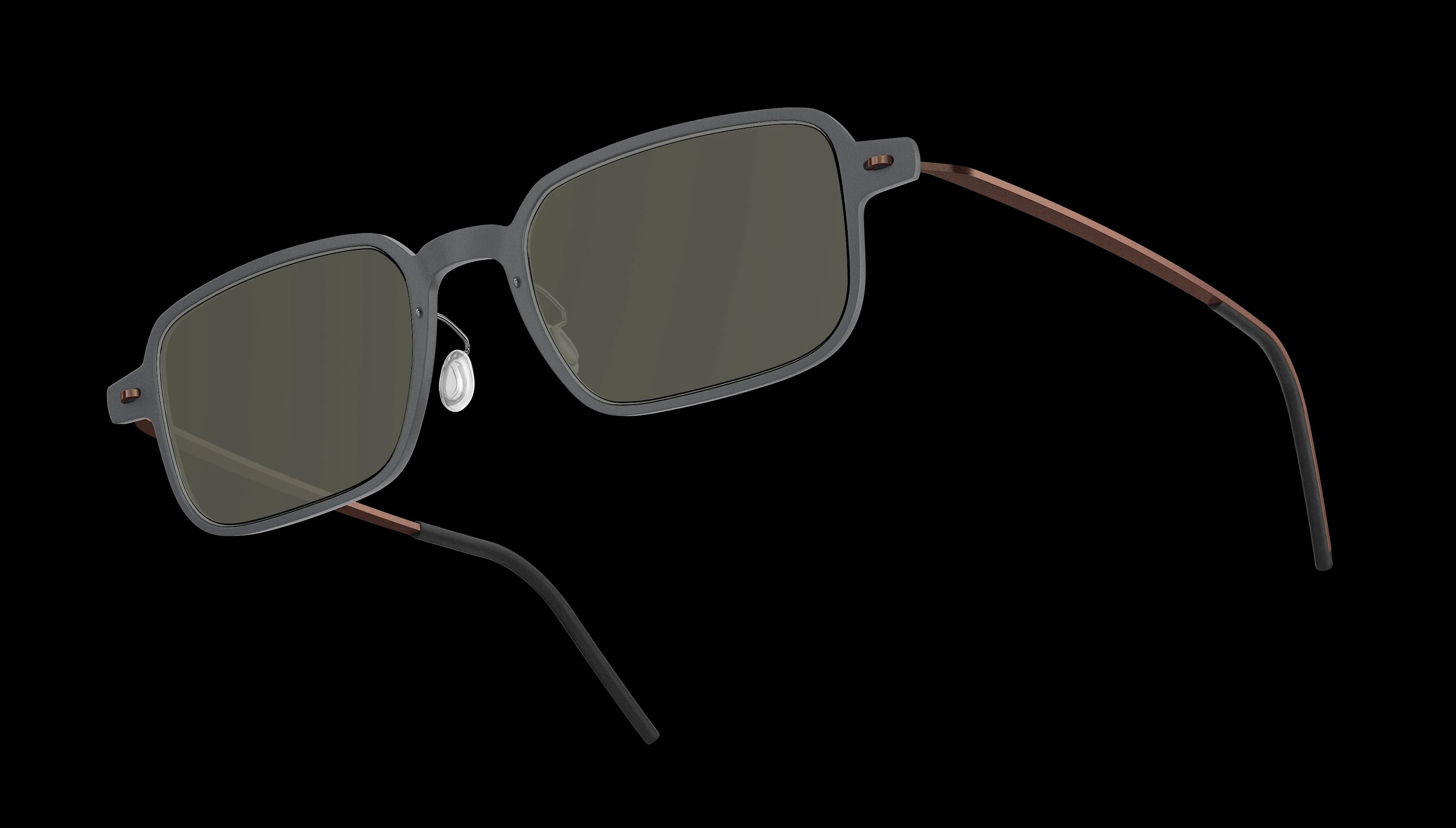 Lindberg 83049 — koyu gri / parlatılmış bronz / mavi neon taupe 2