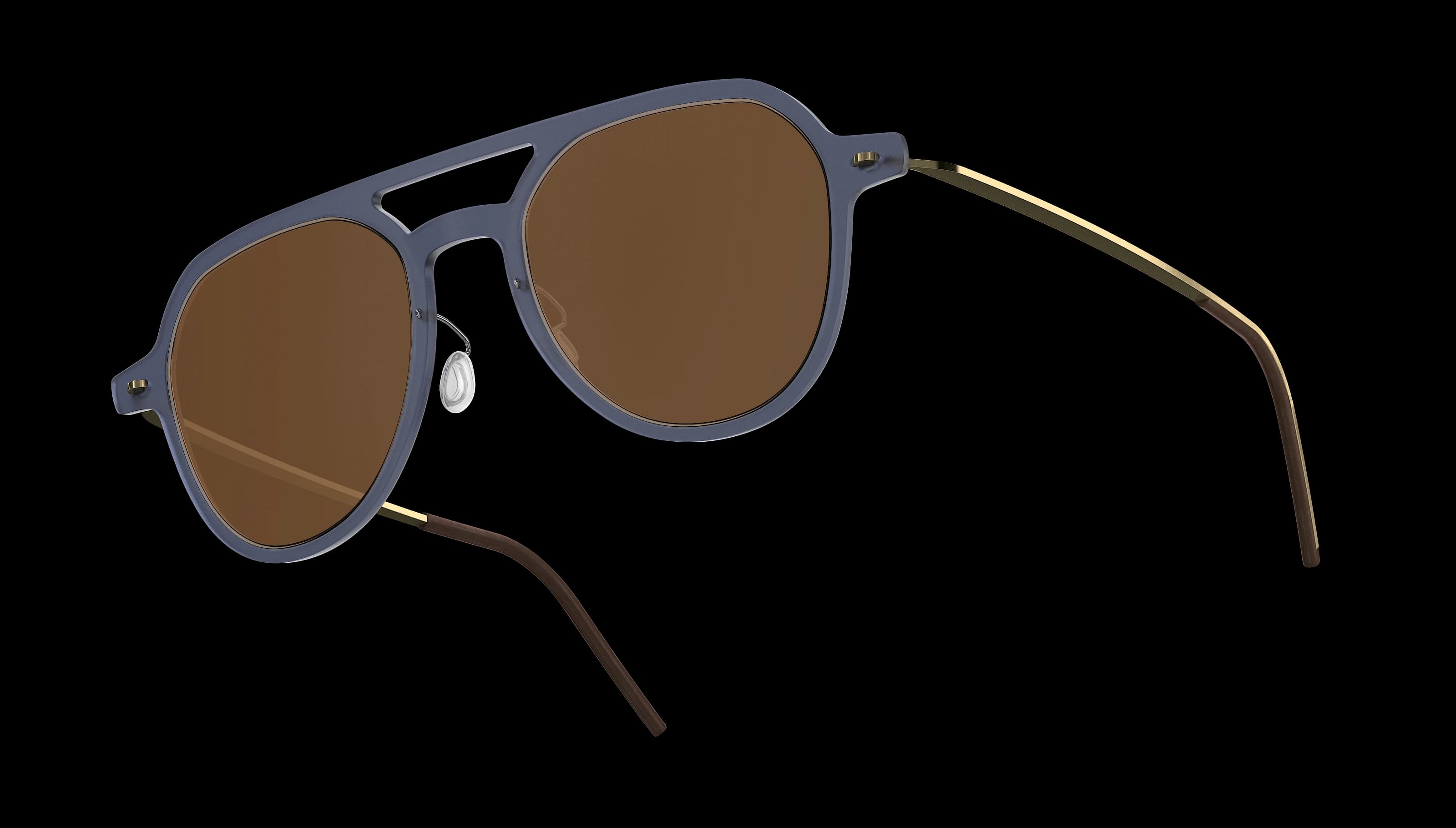 Lindberg 83050 — parlak altın / koyu mavi mat / mavi neon terrakotta 2