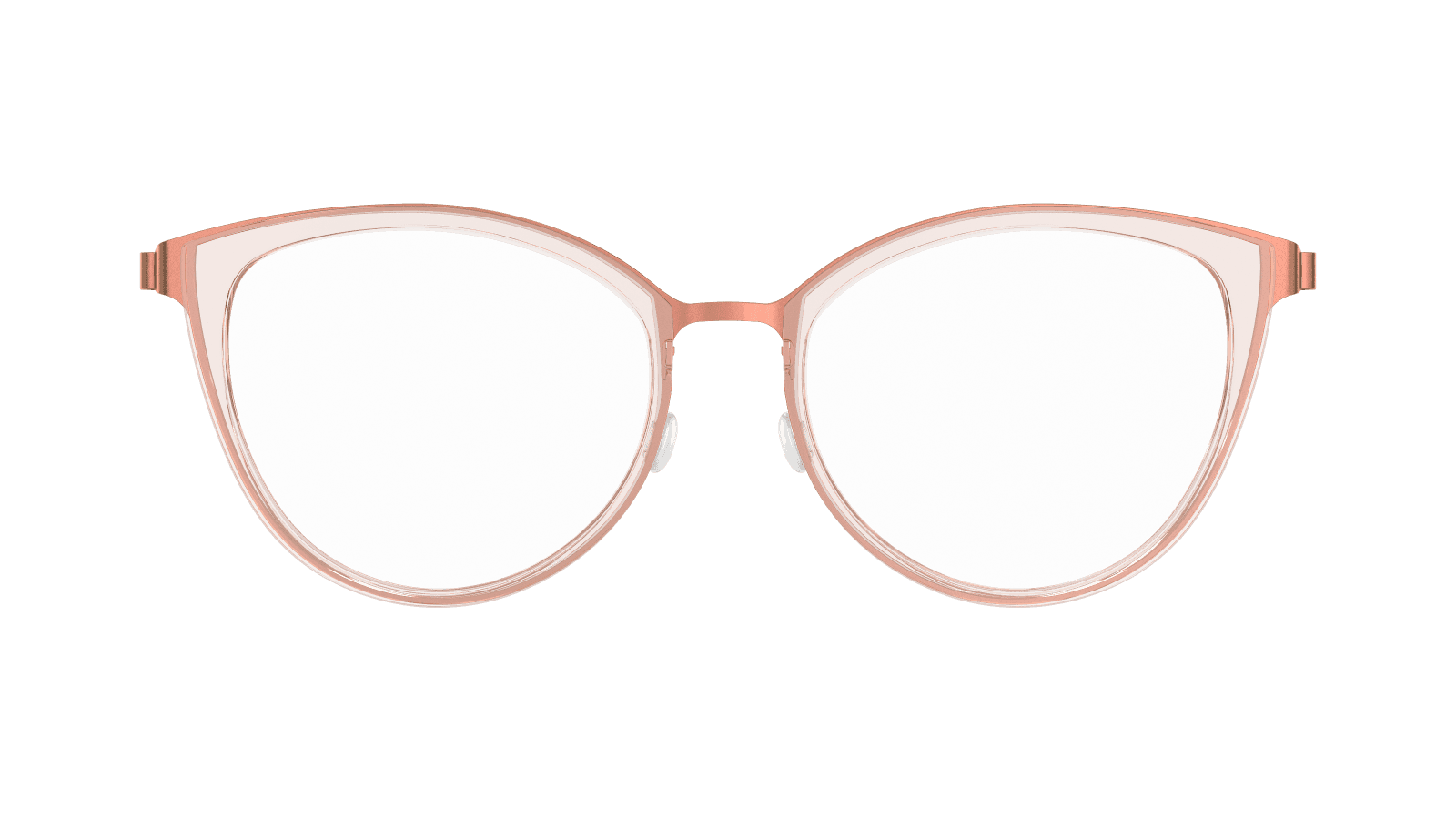 Lindberg 9768 — yumuşak turuncu/yumuşak pembe şeffaf