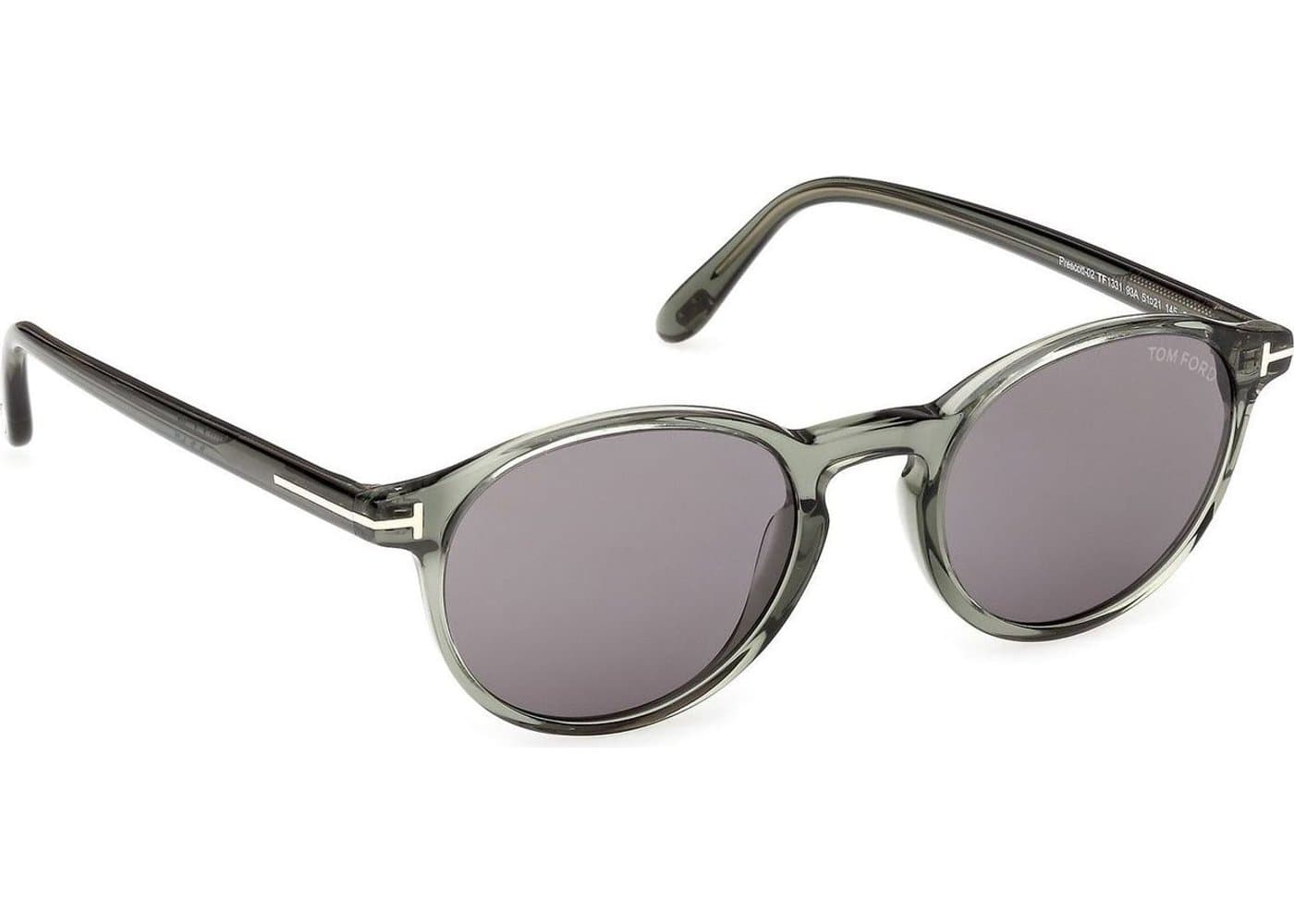 Tom Ford 1331 Unisex Güneş Gözlüğü - Şeffaf Yeşil 4
