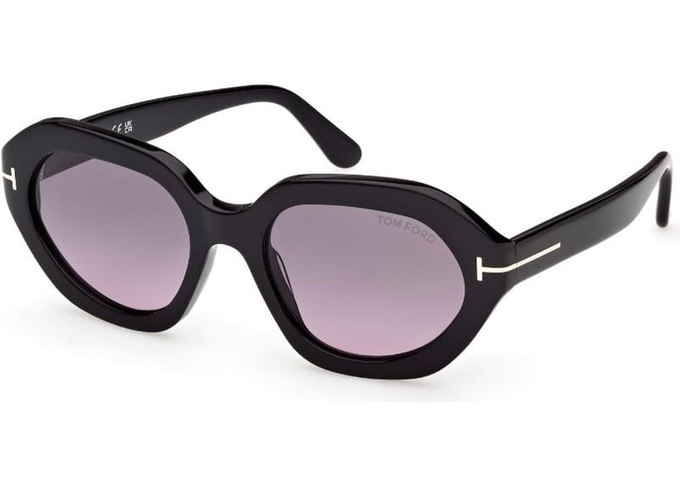 Tom Ford 1341 01B Siyah Güneş Gözlüğü ön görünüm