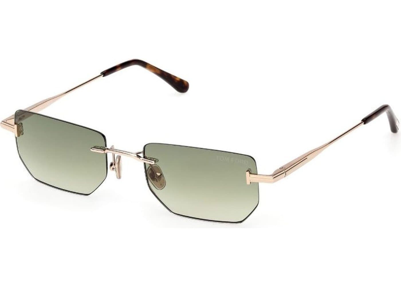 Tom Ford 1355 28P Rose Gold Güneş Gözlüğü ön görünüm