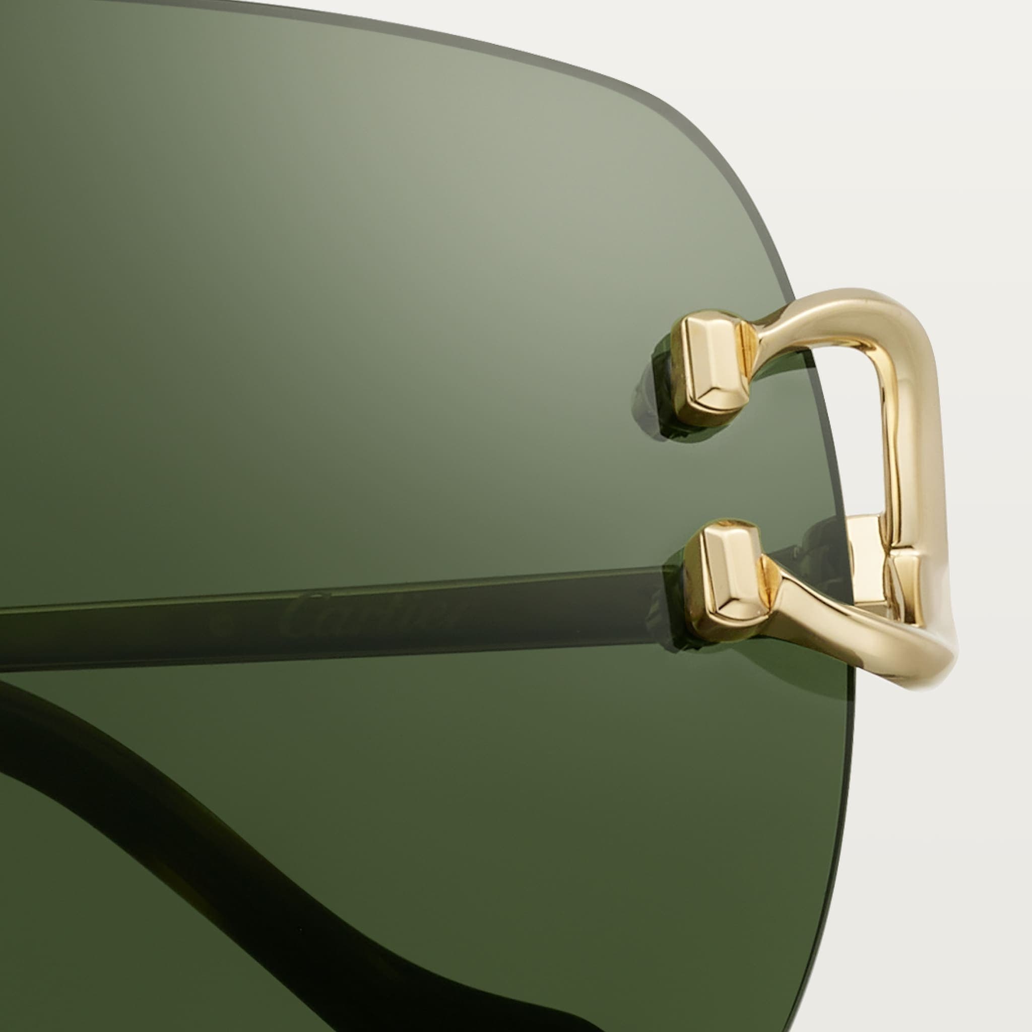 Klasik C de Cartier motifli güneş gözlükleri 5