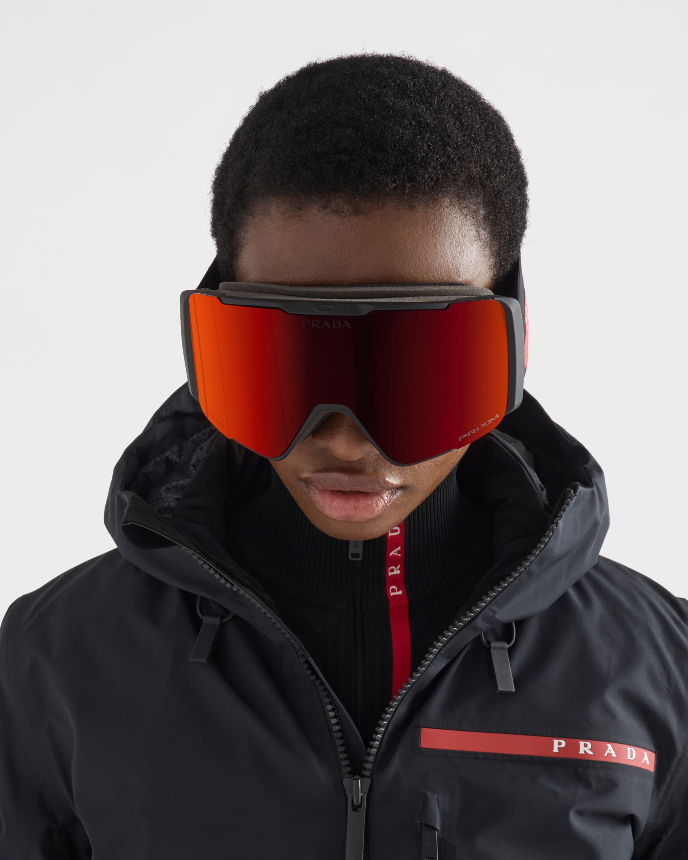 Prada Linea Rossa by Oakley Camları Değiştirilebilen Kar Gözlüğü Güneş Gözlüğü 2